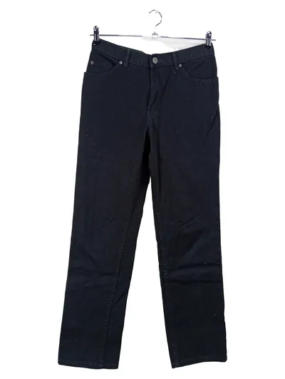 LUK Herren Jeans Slim Fit W31/L32 Schwarz Casual Baumwolle
