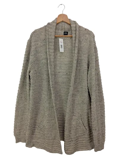 ASOS Damen Strickjacke Cardigan Beige Gr. 40/M Casual Vintage
