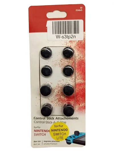 Hama Control Stick Aufsätze 8in1 Kit Nintendo Switch Lite Schwarz Grip Caps
