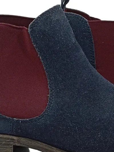 Tamaris Chelsea Boots Damen Stiefelette Blau Wildleder Gr. 37