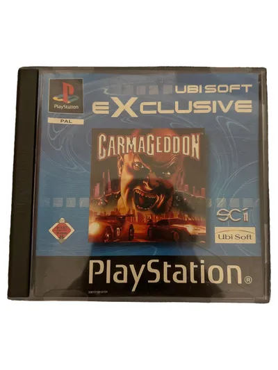 Ubisoft Carmageddon PlayStation PS1 Spiel Action Rennspiel USK 18 PAL
