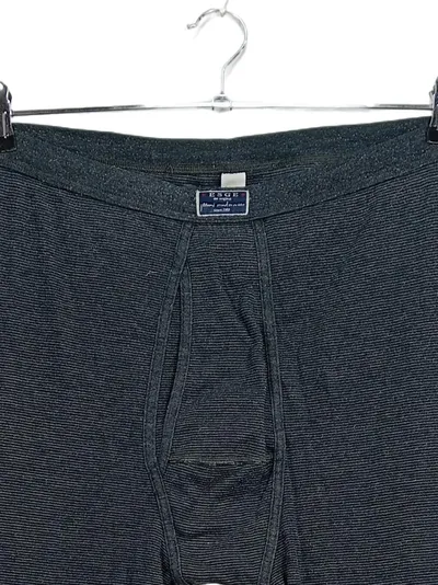 ESGE Herren Lange Unterhose Funktionsunterwäsche Gr. XL Grau Baumwolle
