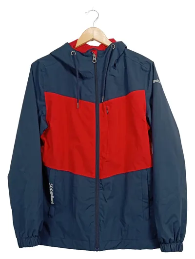 KangaROOS Kinder Trainingsjacke Gr. 176 Blau Rot Sportlich Kapuze