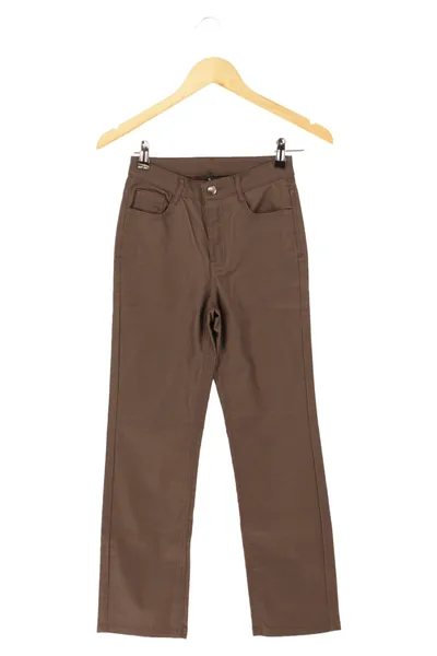 CALZEDONIA Damen Lederhose XS Braun Casual