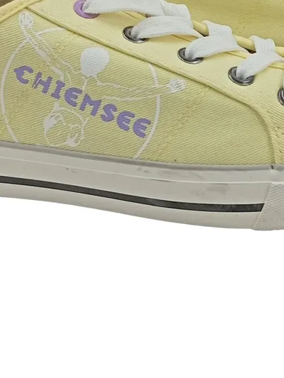 Chiemsee Damen Sneaker Low Gelb Canvas Turnschuhe Gr. 39