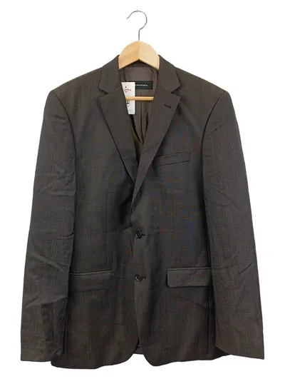 BENVENUTO Herren Sakko Gr. 98 Grau Business Klassisch Elegant Wolle