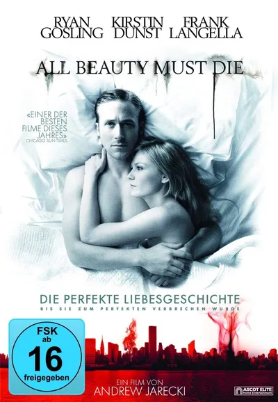 All Beauty Must Die DVD Thriller Film Ryan Gosling Andrew Jarecki