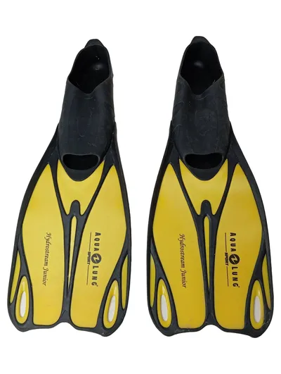 AQUA LUNG Hydrostream Junior Schwimmflossen Kinder Gr. 30-32 Gelb Flossen