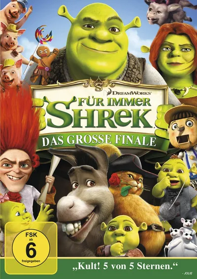 Für immer Shrek: Das große Finale - DreamWorks DVD Animationsfilm FSK 6