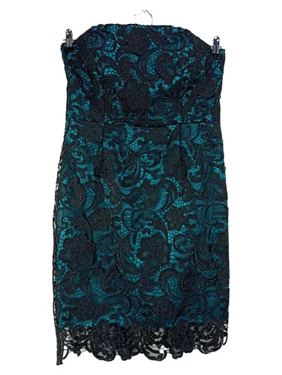JUJU & CHRISTINE Damen festliches Kleid Gr. 36/S Grün Elegant Spitze