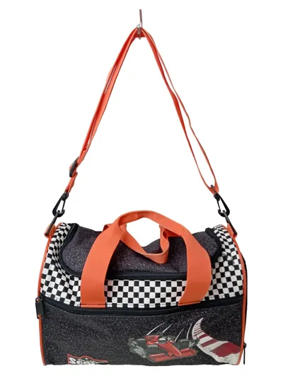 SCOUT Kinder Sporttasche Kariert Mehrfarbig 35x22cm Polyester Reisetasche