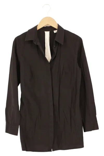 ALBA MODA Damen Bluse 40/M Schwarz Klassisch Elegant Business