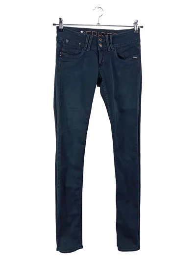 CERISE BLUE Damen Jeans Slim Fit W29 38 M Grau Casual Hose