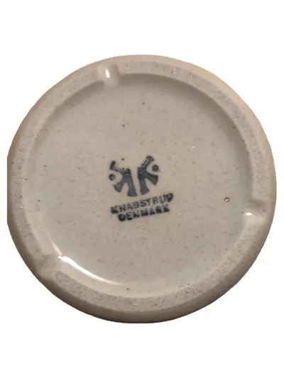 KNABSTRUP Keramik Tasse Vintage Beige Alltag 9cm Breite