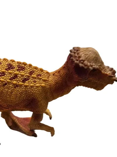 Schleich Pachycephalosaurus Reptilien Spielfigur Orange 24 cm Dinosaurier