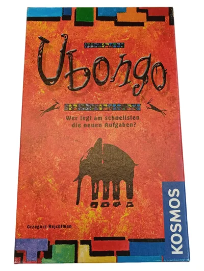 KOSMOS Ubongo Mitbringspiel Legespiel Knobelspiel ab 7 Jahren 1-4 Spieler