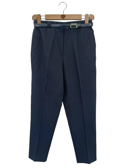 DEL MOD Damen Hosenrock Gr. 48/3XL Blau Elegant Klassisch Wolle Polyester