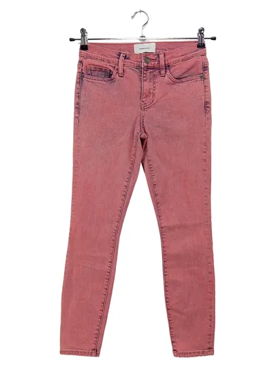 CURRENT/ELLIOTT Damen Jeans Straight Leg W25/34/XS Rosa Casual