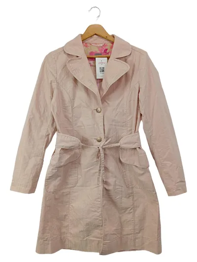 CINQUE Klassischer Mantel Damen 36/S Rosa Baumwolle Elegant