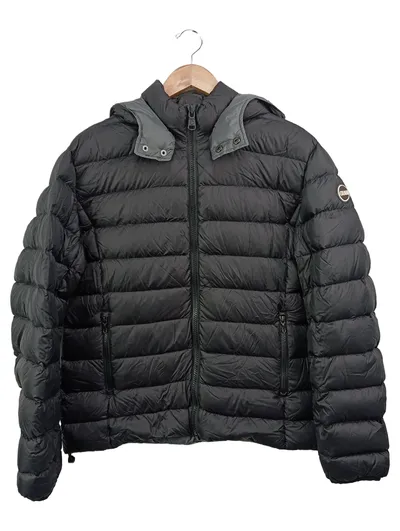 Colmar Damen Steppjacke Gr. 38/M Schwarz Kapuze Elegant Streetwear