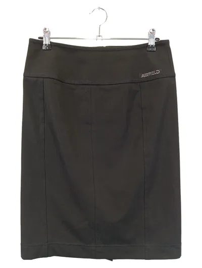 AIRFIELD Bleistiftrock Damen Gr. 36/S Schwarz Elegant Business Rock