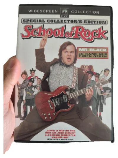 School of Rock DVD Komödie Jack Black Musik Tanz Coming of Age