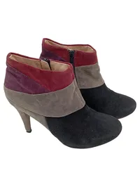 CAFE NOIR Damen Stiefelette Gr. 40 Mehrfarbig Elegant Modern Reißverschluss 1