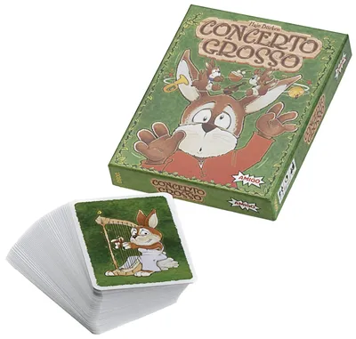 AMIGO Kartenspiel Concerto Grosso Hasen Musik Familienspiel Kinder