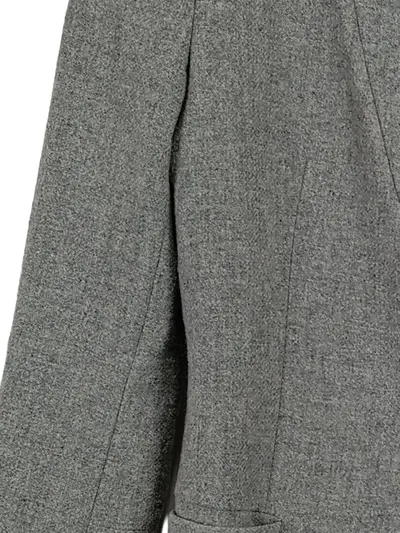 ZARA BASIC Damen Blazer Grau Business Gr. 36/S Wolle
