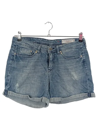 DE.CORP ESPRIT Damen Jeans Shorts W28 Blau Casual Denim Kurze Hose