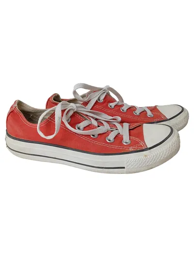 CONVERSE Sneaker low Damen Gr. 36 Rot Streetwear Casual Schuhe