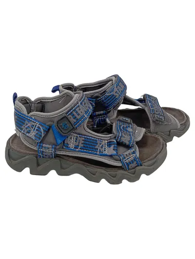 ELEFANTEN Outdoorsandalen Kinder Gr. 29 Grau Blau Star League