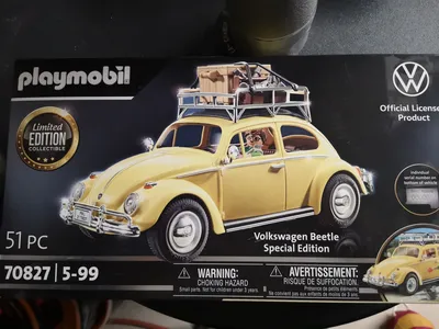Playmobil Volkswagen Käfer Modellfahrzeug Gelb Sonderedition