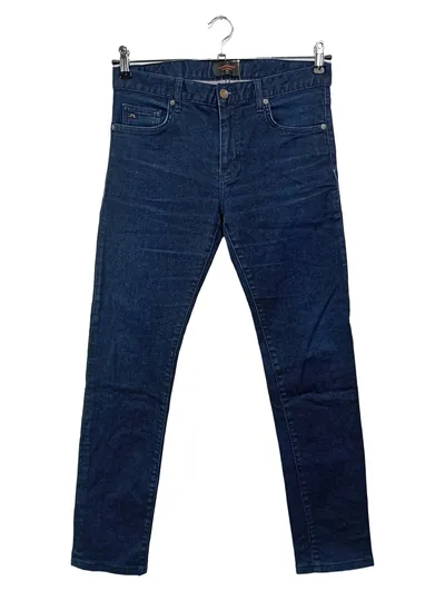 J. LINDEBERG Damen Jeans Straight Leg W32/L32 Dunkelblau Denim