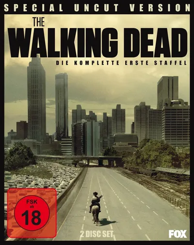 The Walking Dead Staffel 1 Blu-Ray Uncut Andrew Lincoln Horror Serie Deutsch
