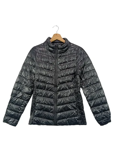 DARLING HARBOUR Damen Steppjacke Gr. 34/XS Schwarz Casual Outdoor