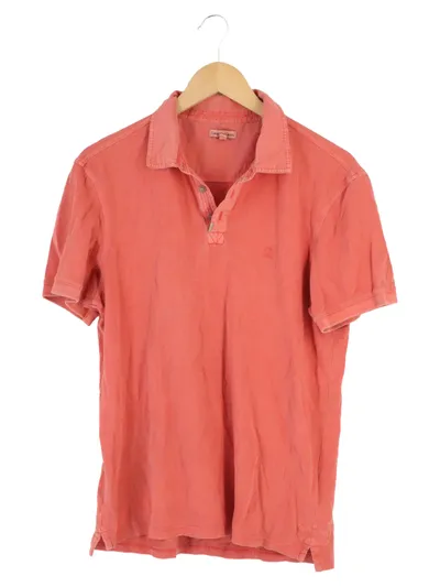 CALVIN KLEIN JEANS Herren Poloshirt Rot Gr. 48/M Casual Baumwolle