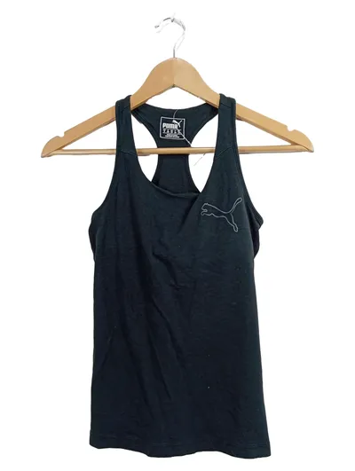 PUMA Damen Sport Top Tanktop Shirt Gr. 36;S Schwarz Baumwolle Viskose Dry Cell