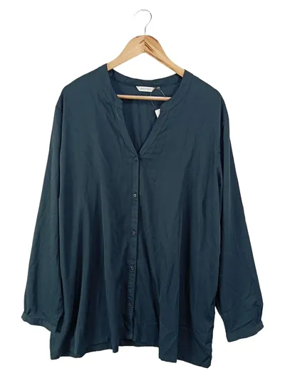 BON'A PARTE Herren Business Hemd 3XL Blau Elegant Basic Polyester