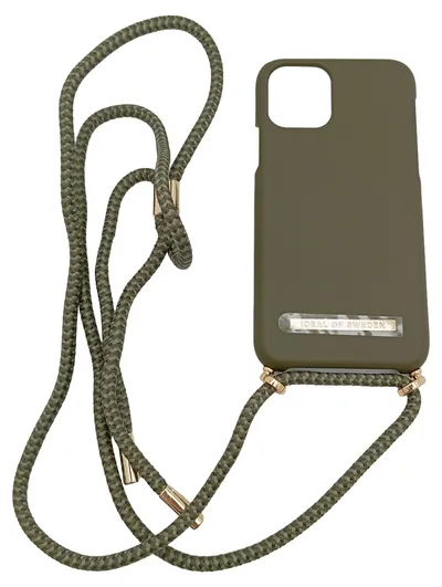 IDEAL OF SWEDEN Handyhülle iPhone 11 Pro/XS/X Grün Kordel Elegant Modern