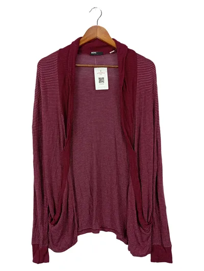 BDG Damen Strickjacke Gr. M/40 Rot Gestreift Casual