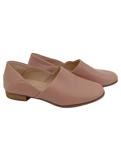 CLARKS Damen Slipper 35.5 Rosa Elegant Leder Mokassin