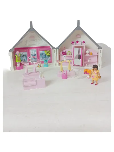 Playmobil Spielfiguren-Set Modegeschäft Rosa Mädchen Kinder