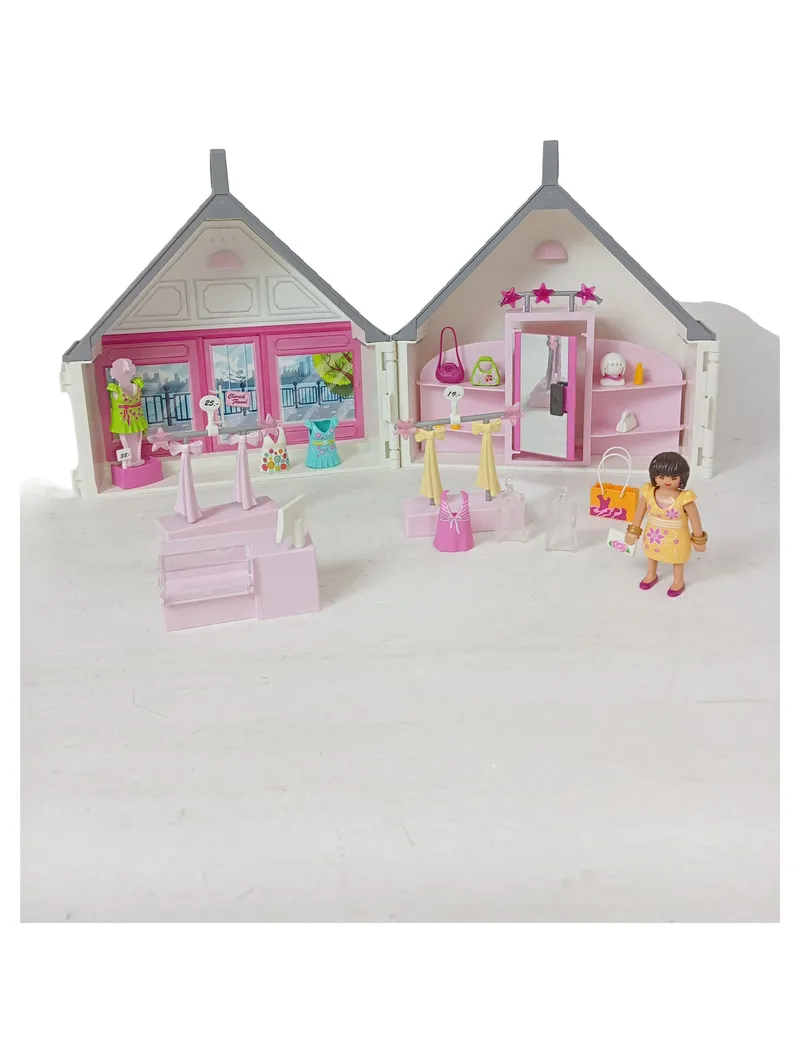 Playmobil Spielfiguren-Set Modegeschäft Rosa Mädchen Kinder 1