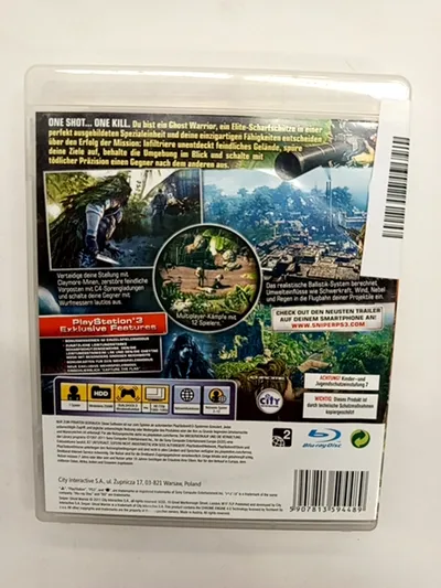 City Interactive Sniper Ghost Warrior PS3 Actionspiel Deutsch Ab 18