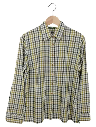 ARIDO Hemdbluse Damen Gr. 40/L Kariert Mehrfarbig Baumwolle Klassisch