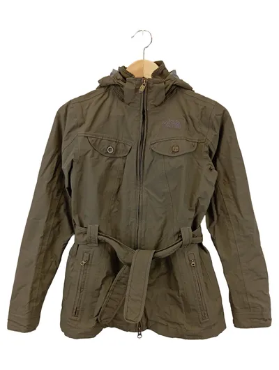 THE NORTH FACE Damen Outdoorjacke Grün Gr. 34/XS mit Kapuze