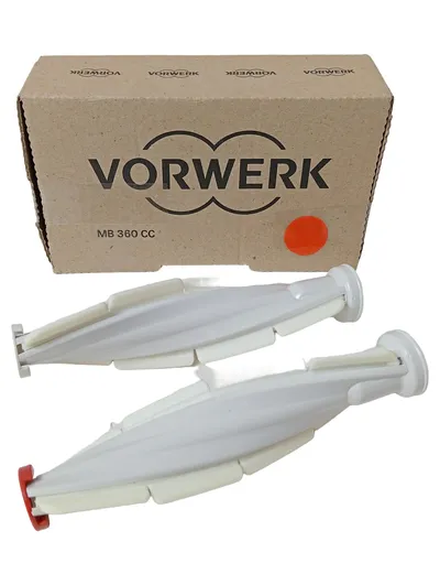 VORWERK Saugbürste MB 360 CC Bürstenwalzen Set Weiß Staubsauger Zubehör