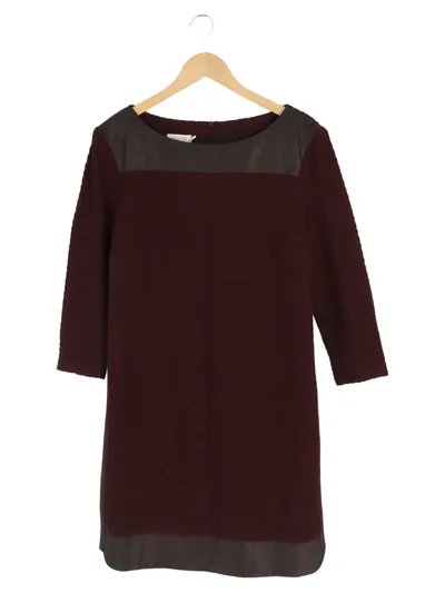APANAGE FEMME Blusenkleid Damen Gr. 40/L Rot Elegant Strukturmuster