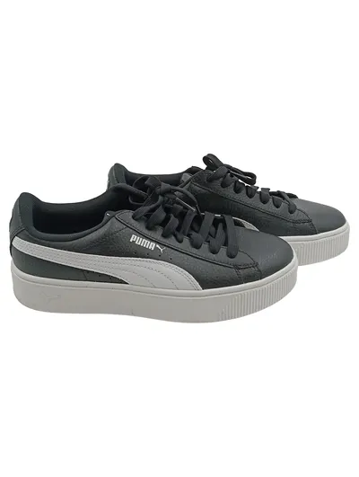 Puma Damen Sportschuhe Sneaker Gr. 37 Schwarz Plateau
